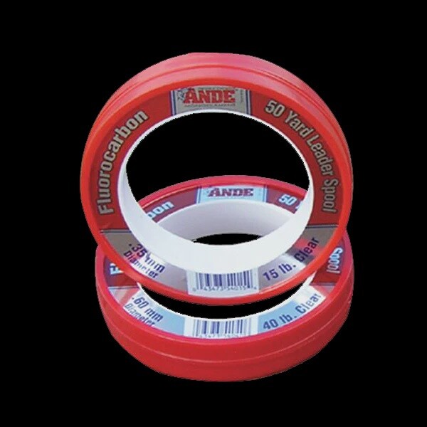 Ande 100% Fluorocarbon Leader 50yd 25#