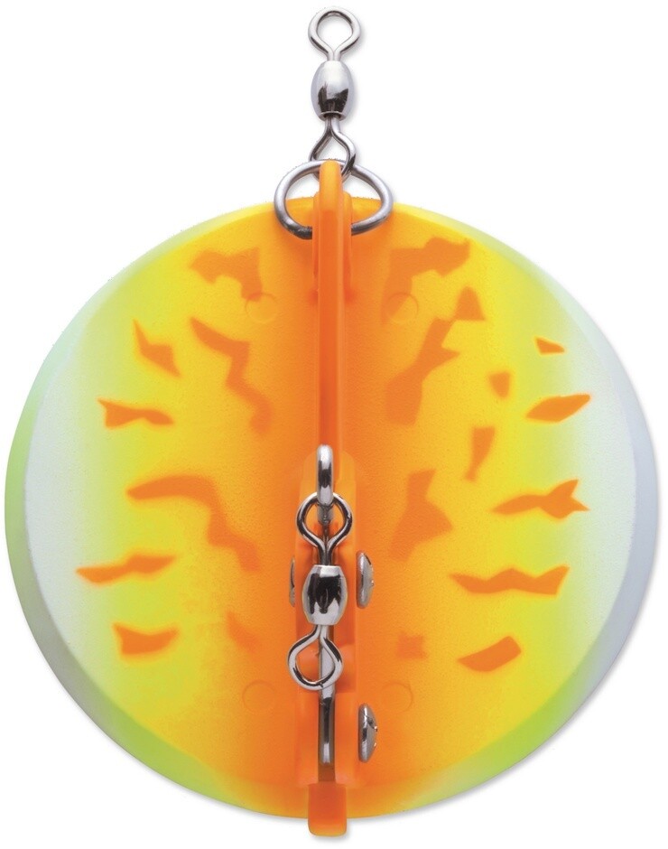 Luhr Jensen Dipsy Diver 1 Orange Fire UV