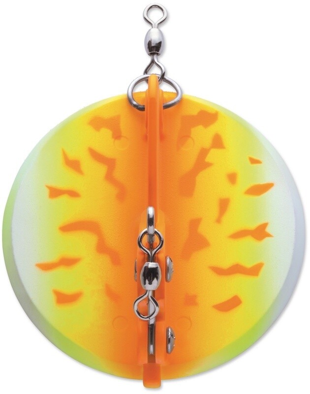 Luhr Jensen Dipsy Diver 1 Orange Fire UV