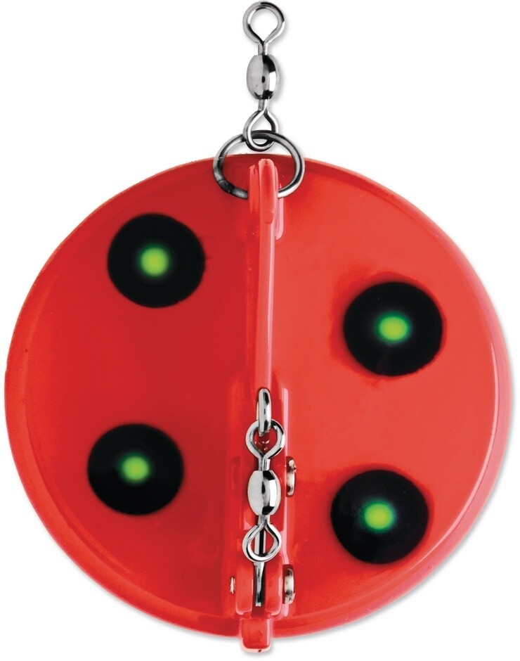 Luhr Jensen Dipsy Diver 1 Red Chart UV