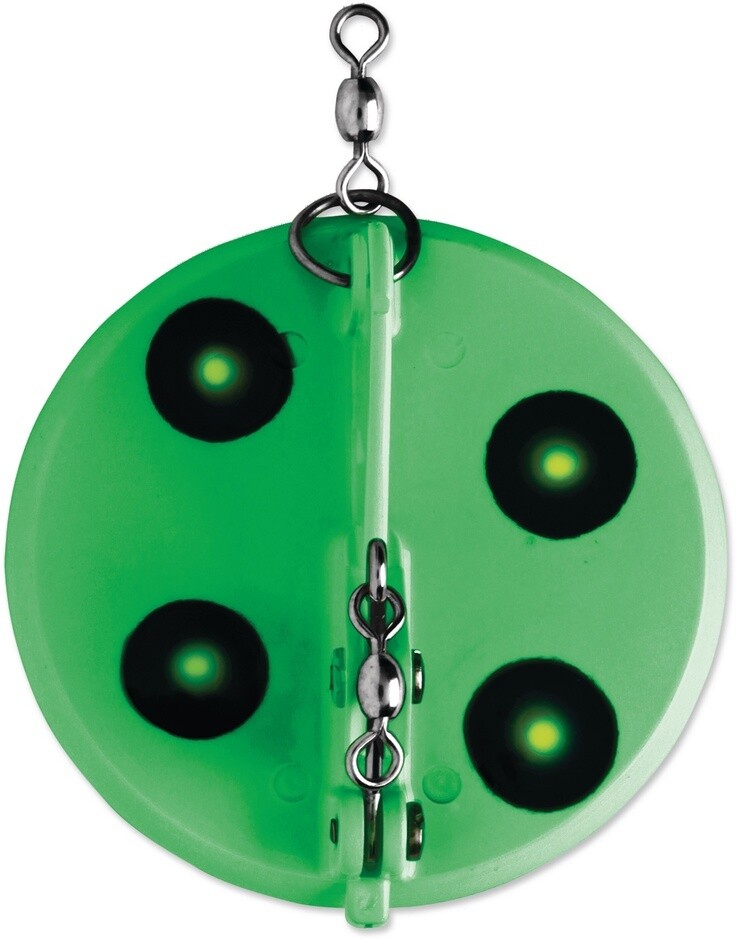Luhr Jensen Dipsy Diver 1 Green Chartreuse UV
