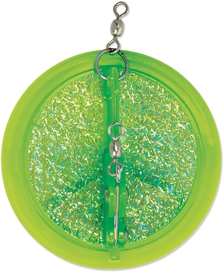 Luhr Jensen Magnum Dipsey Diver 3 Fish Candy Chartreuse UV