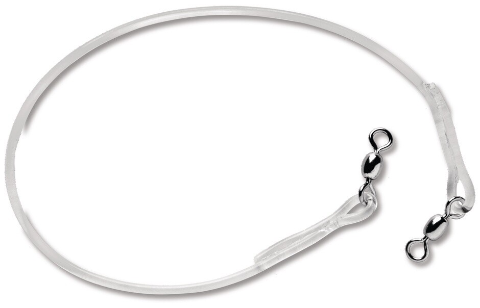 Luhr Jensen 12&quot; Great Lakes Snubber Clear