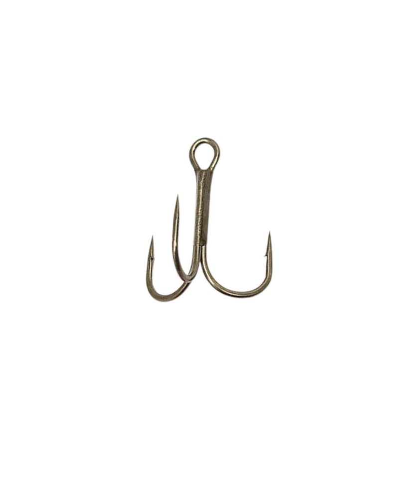 Gamakatsu Treble Round Bend Hook Bronze #2