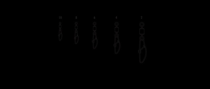 VMC Touch-Lok Snap Swivel Black #4