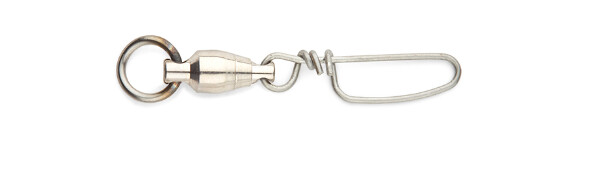Sampo Coastlock w/Welded Ring Snap Swivel Nickel #2
