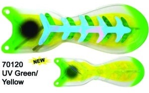 DW Spin Doctor 8&quot; UV Green/Yellow