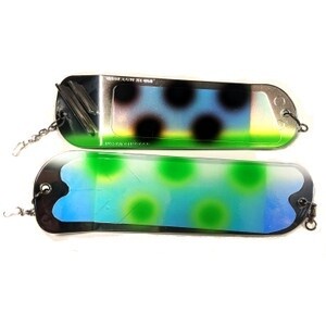 Salmon Candy Flasher 8&quot; Lance&#39;s UV 2 Face