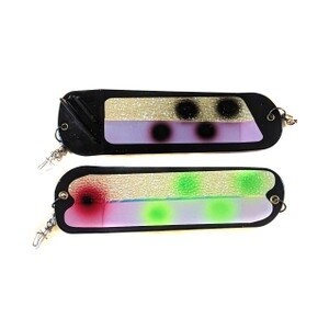 Salmon Candy Flasher 8&quot; Songins Black Bam