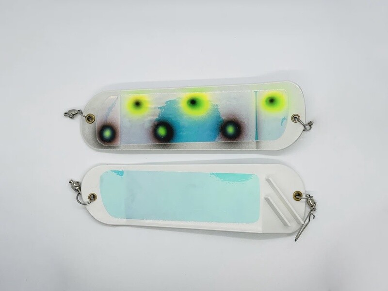 Gator Tackle Flasher 8&quot; CZ 2 Face Superglow