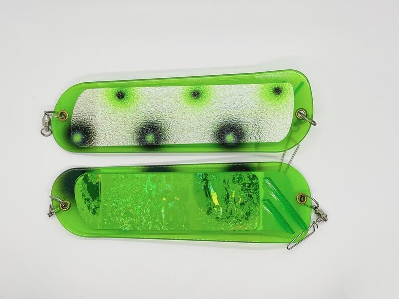 Gator Tackle Flasher 8&quot; Green CZ 2 Face