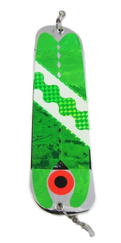 Pro King Flasher 8&quot; Green Scum Line