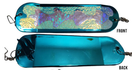 B&amp;E Tackle Flasher 8&quot; Blue Lagoon DLT