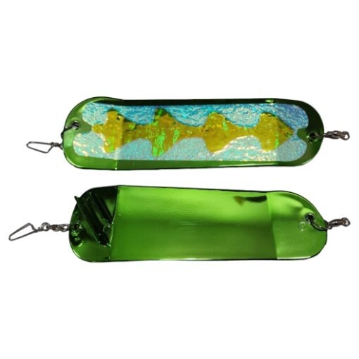 B&amp;E Tackle Flasher 8&quot; Shamrock DLT