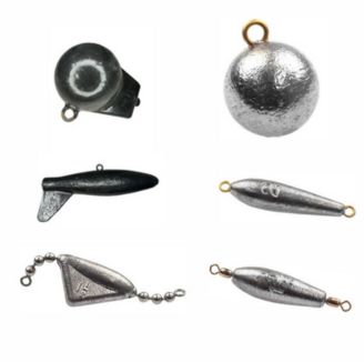 Downrigger Weights, Torpedo Weights &amp; Other Weights
