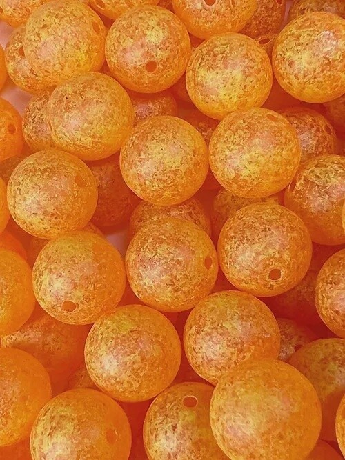 Bloop Beads 8mm Cheddar Burst
