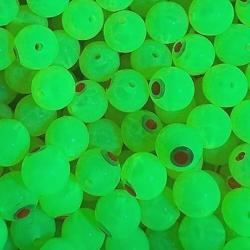 Bloop Beads 8mm Pineapple Eggspress (Glow in the Dark)