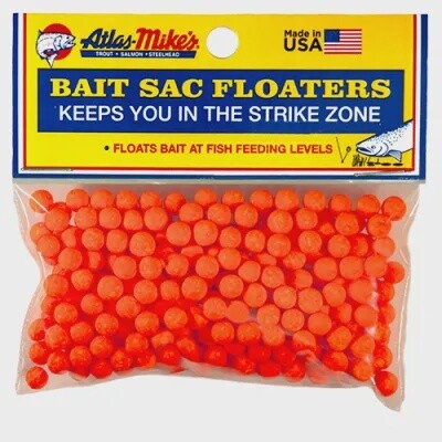 Atlas Bait Sac Floaters Orange