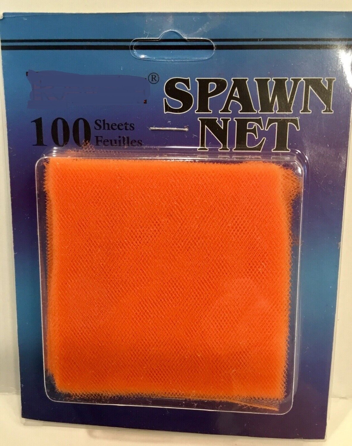 Redwing Blackbird Spawn Net 60 Squares Neon Orange