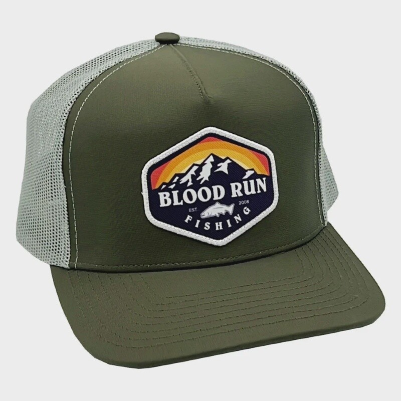 Blood Run Kenai Loden Snapback Trucker Hat