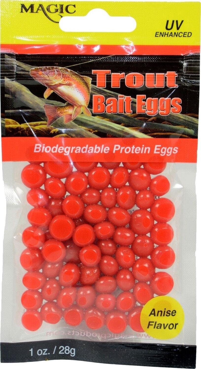 Magic Trout Eggs Dark Red