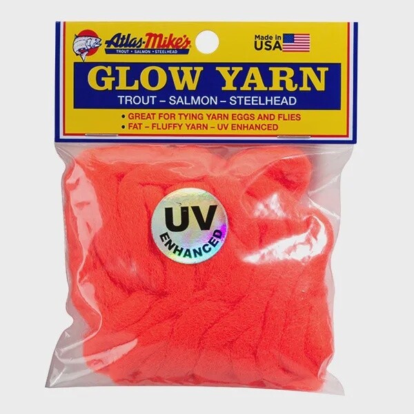 Glow Yarn Flame Red
