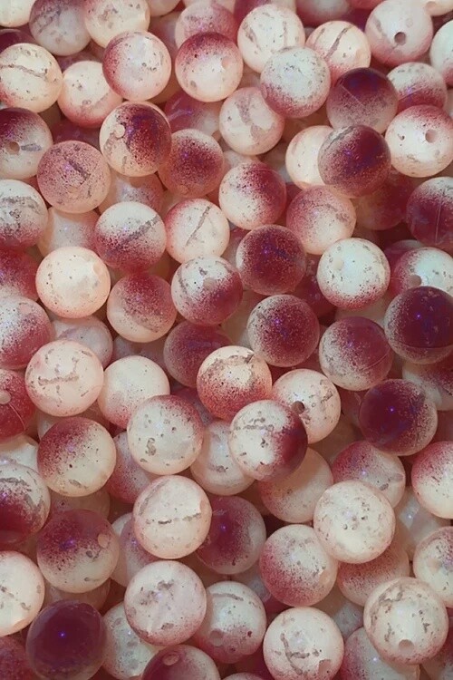 Bloop Beads 8mm Glowst Face Killa (Glow in the Dark)