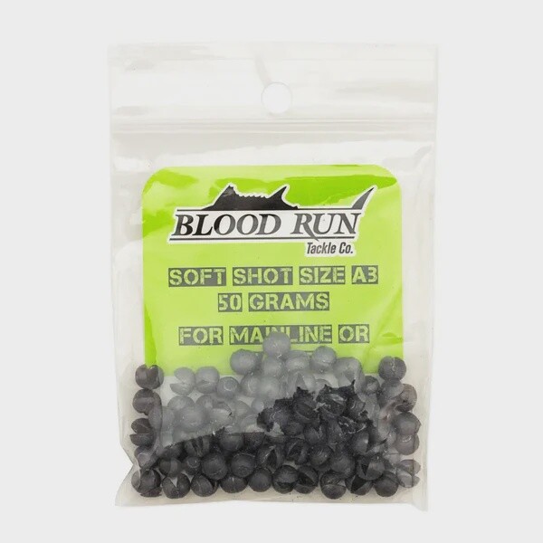 BR Soft Split Shot 50ct #AB 6g