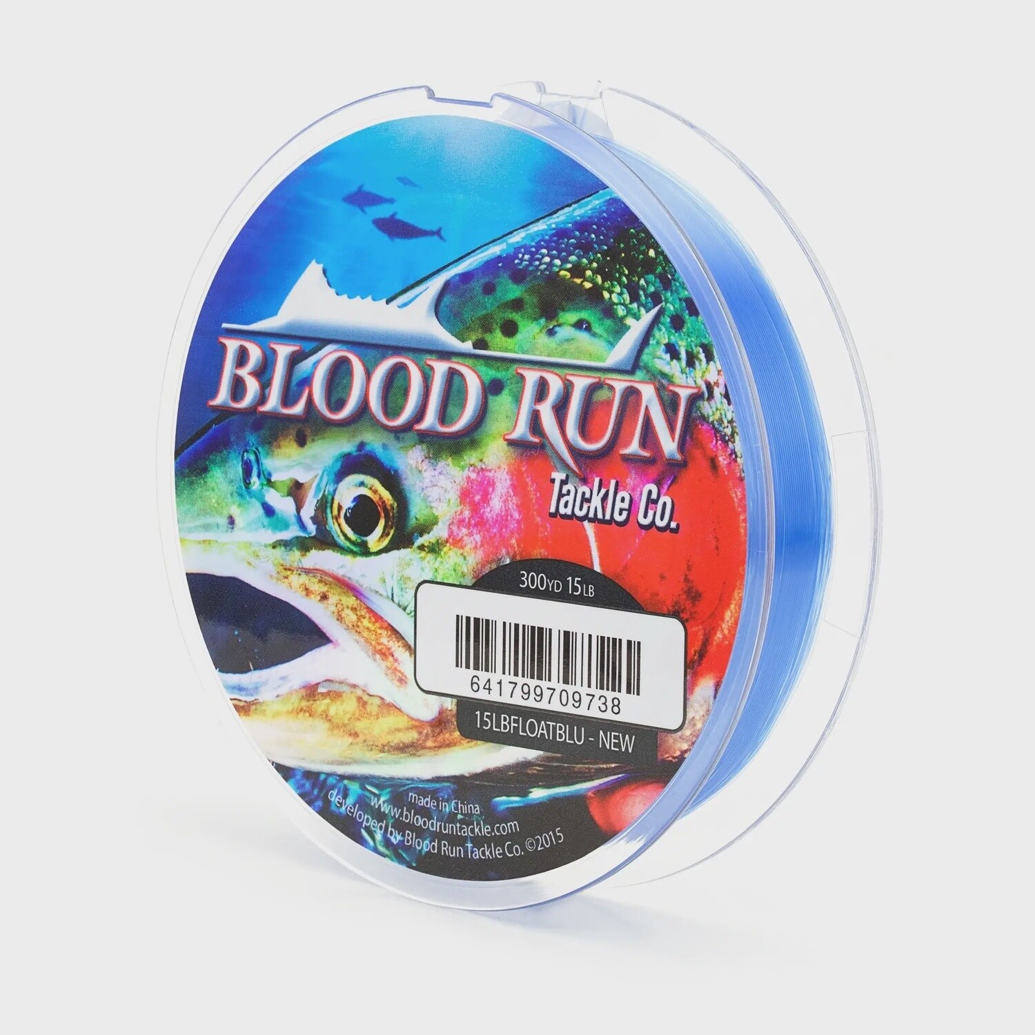 Blood Run Floating Main Line Ocean Blue 15#