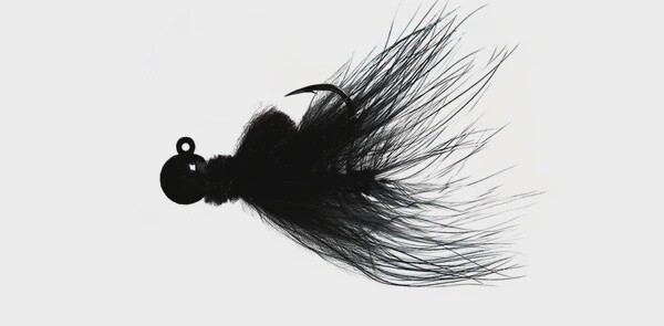 Hawken Aerojig Marabou 1/32 Black/Black