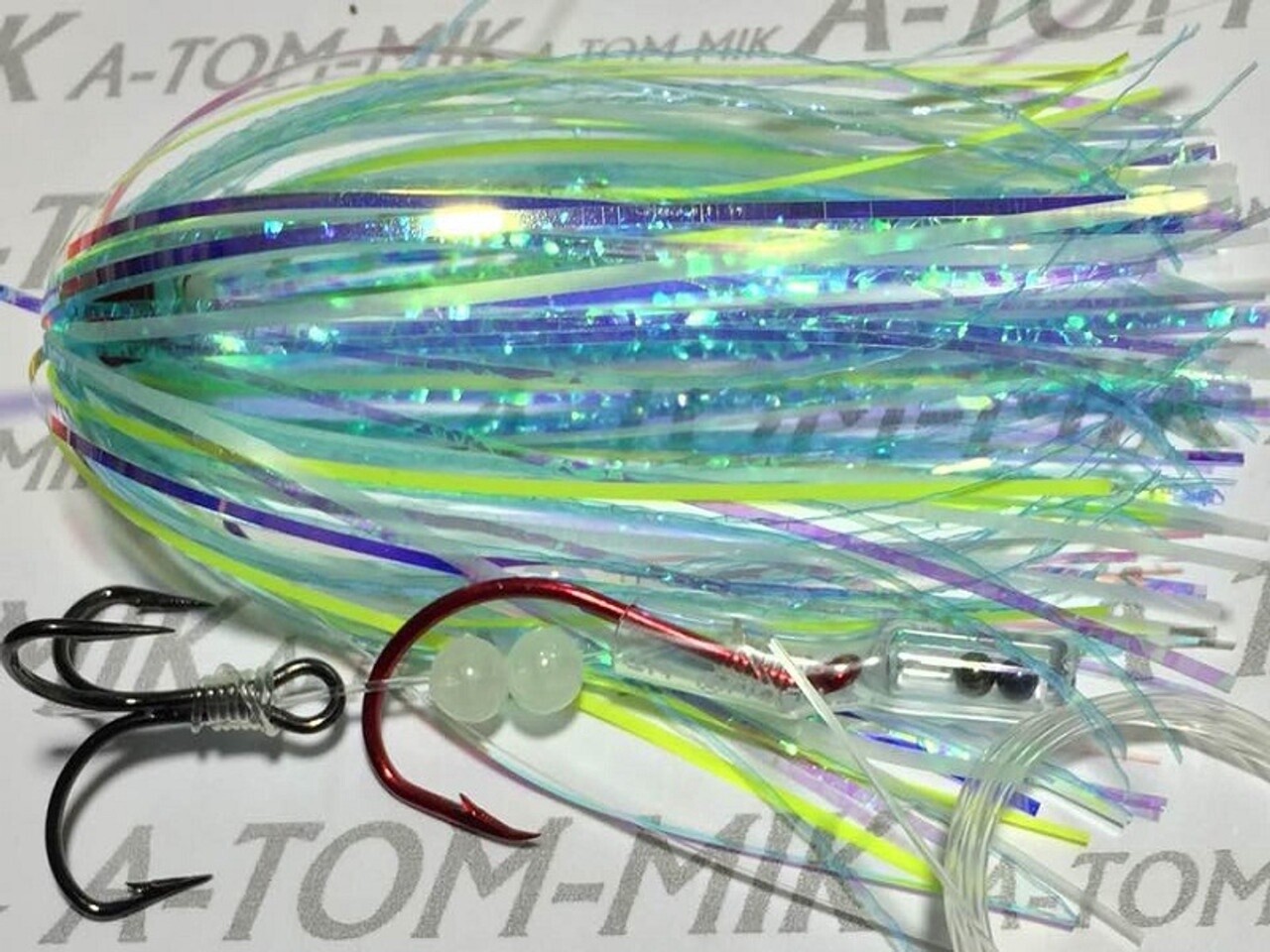 A-TOM-MIK Tournament Rigged Fly Glow Hammer