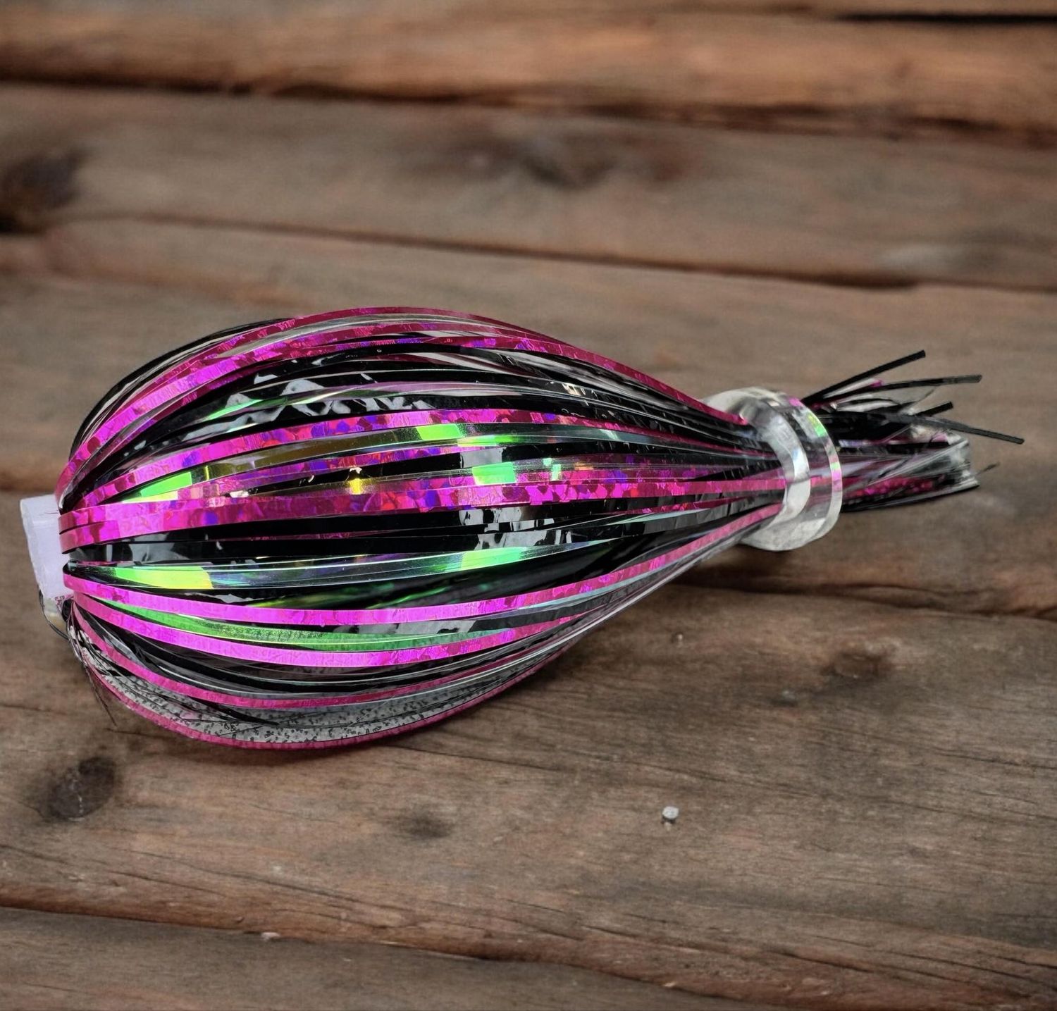 Wet Willy 4&quot; Fly 2pk Black Razz