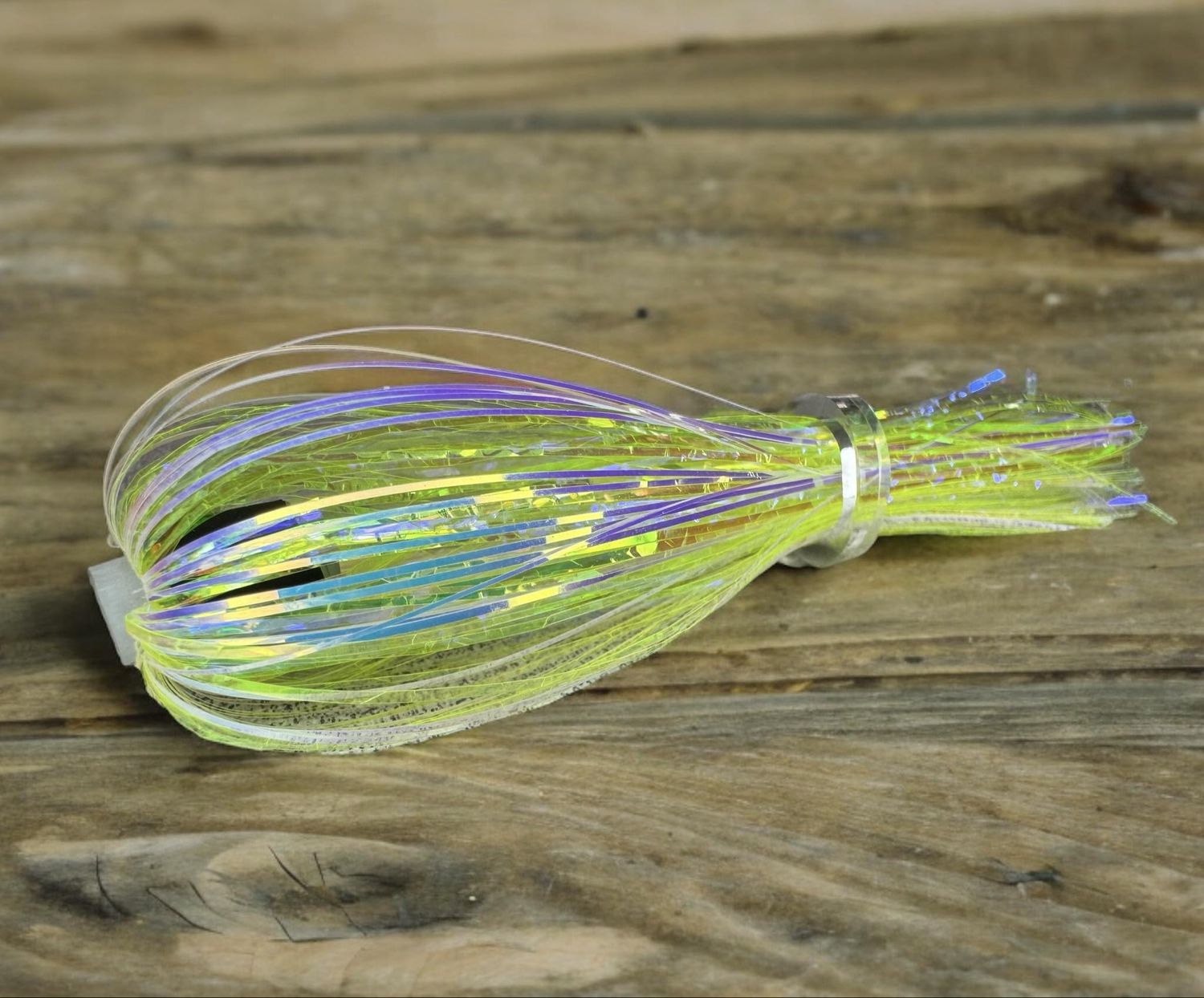 Wet Willy 4&quot; Fly 2pk Yellow Snow