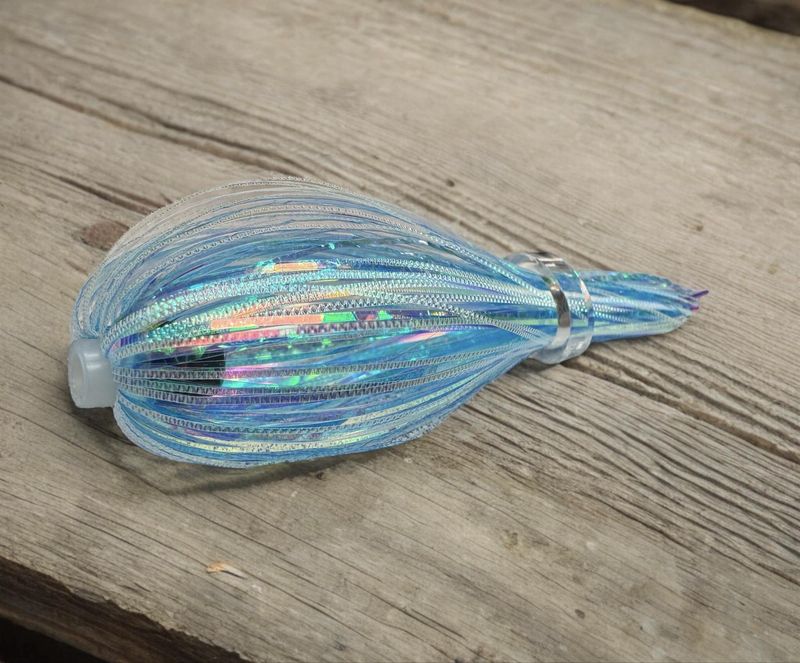Wet Willy 4&quot; Fly 2pk Blue Chew