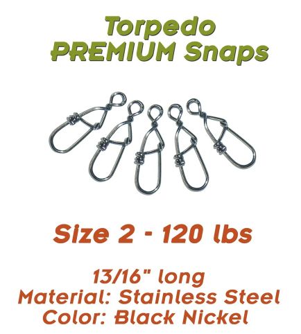 Torpedo Premium Snap 120# 20pk