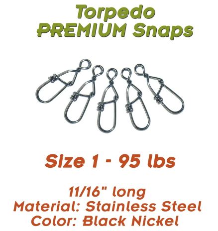 Torpedo Premium Snap 95# 20pk