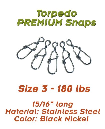 Torpedo Premium Snap 180# 20pk