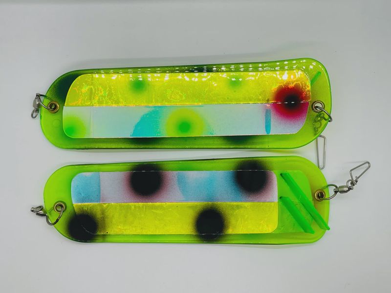 Gator Tackle Flasher 8&quot; Mountain Dew Bam