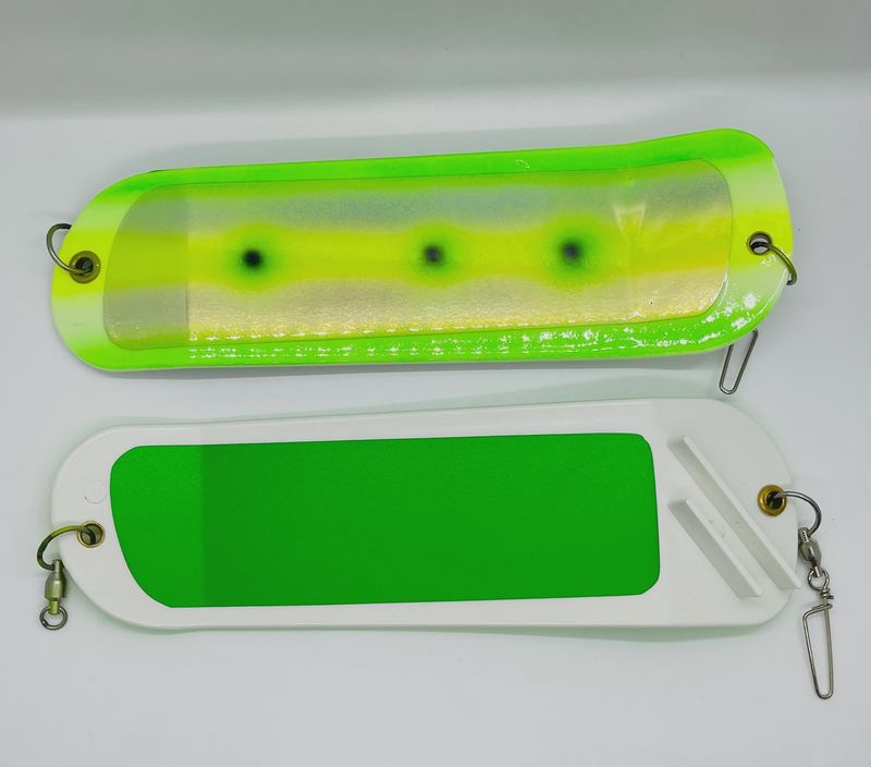 Gator Tackle Flasher 8&quot; Limelight Superglow