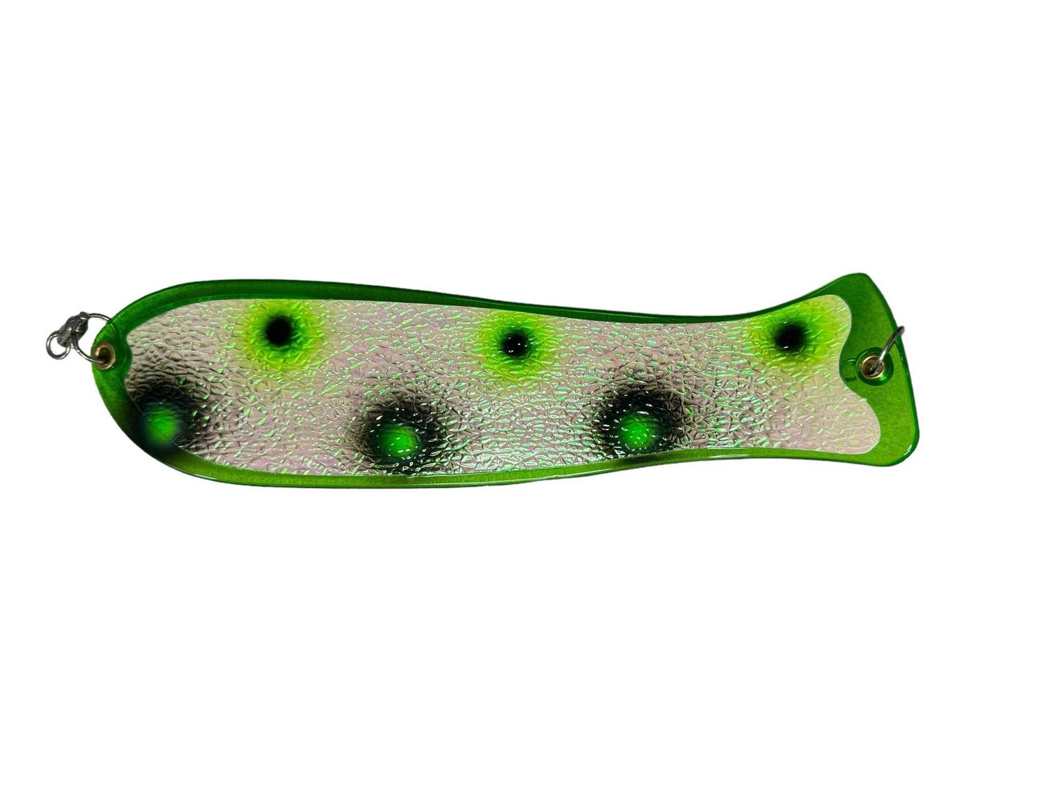 Gator Tackle 10&quot; Fish Blade CZ Two Face Green