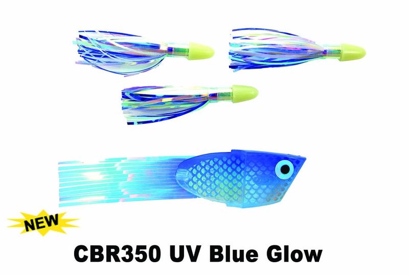DW Cut Bait Rig UV Blue Glow