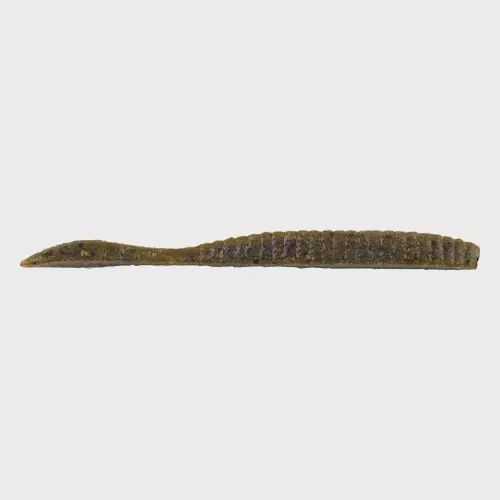Berkley Powerbait Maxscent Flatworm 4&quot; Green Pumpkin