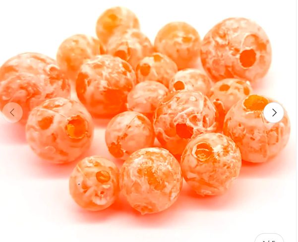 BnR Soft Bead 10mm Mottled Natural