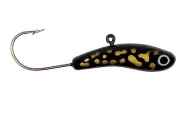 Lindy Slick Jig 1/4 oz Black Goby