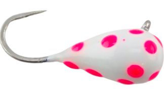 WM Dropper #12 White/Pink Dots Glow