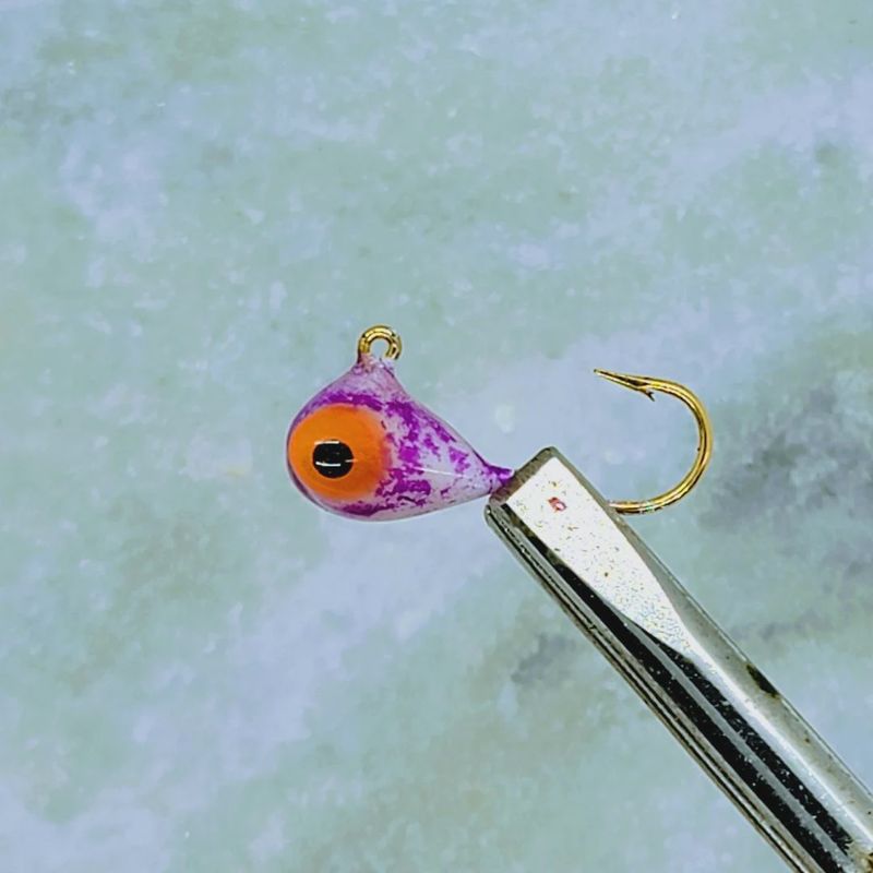 ADK Tungsten Jig #10 Purple Hippy