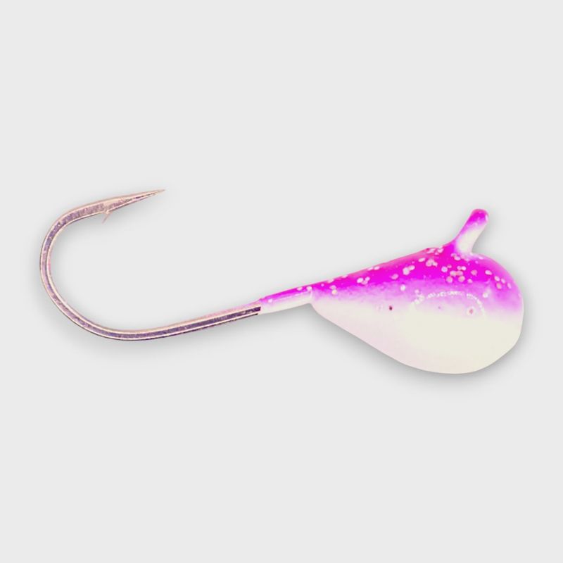 Kenders Glow Long Shank #10 Pink Glitter