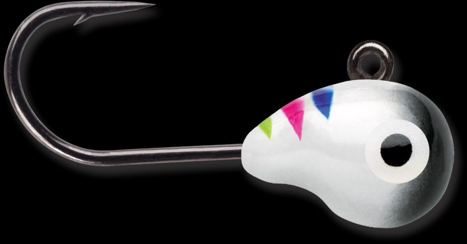 VMC Tubby Jig 1/32 Glow Black Wonderbread