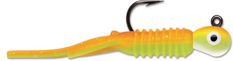 Tungsten Nymph 1/16 Org Chartreuse Glow
