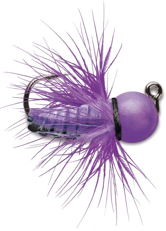 Tungsten Fly Jig 1/64 Glow Purple